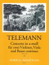 TELEMANN Concerto a minor (TWV 43:a4)