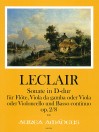 LECLAIR L'AINÉ Sonata D-dur op. 2/8 - Part.u.St