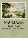 NAUMANN Trio op. 7 in f minor - Score & Parts