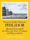 PHILIDOR F.A.D. Quartet I in G minor
