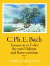 BACH C.PH.E Sonata a tre F major (Wq 154)