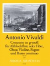 VIVALDI Concerto g minor (RV 105) - Score & Parts