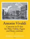 VIVALDI Concerto D major (RV 91) - Score & Parts