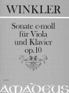 WINKLER Sonata op.10 in c minor for viola & piano