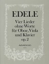 EDELE Four songs without words op. 2