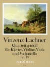 LACHNER, V. KlavQuartett g-moll op.10 - Part.u.St.
