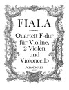 FIALA J. Quartet in F major - Score & Parts