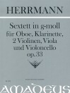 HERRMANN, Eduard Sextet in g minor op. 33