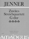 JENNER G. 2. string quartet G major - First Ed.
