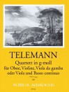 TELEMANN Sonata g minor (TWV 43:g2) - Score & Part