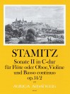 STAMITZ 6 Sonata a tre op.14 - Sonata II: C major