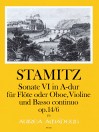 STAMITZ 6 Sonata a tre op.14 - Sonate VI: A major