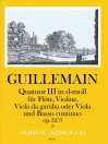GUILLEMAIN, L.-G. Quatuor III op. 12/3 in d-moll