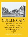GUILLEMAIN, L.-G. Quatuor IV op. 12/4 in A-dur