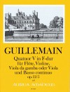 GUILLEMAIN, L.-G. Quatuor V op. 12/5 in F major
