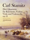 STAMITZ 3 Quartets op. 12 - Score & parts