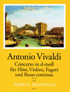 VIVALDI Concerto d minor (RV 96) - Score & Parts