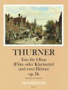 THURNER Trio op. 56 for oboe and 2 horns
