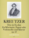 KREUTZER Trio E flat major op. 43 - Score & Parts