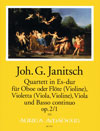 JANITSCH Quartett in Es-dur op. 2/1 - Part.u.St.