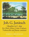 JANITSCH J.G. Quadro in C major - Score & Parts