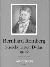 ROMBERG B. Streichquartett III in D-dur, op. 1/3