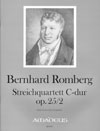 ROMBERG B. Streichquartett VI in C-dur op. 25/2