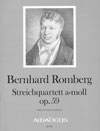 ROMBERG B. String Quartet X in a minor op. 59