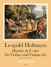 HOFMANN L. Duetto C-dur für Violine u. Violoncello