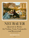 NEUBAUER Quartett in B-dur op. 3/2 - Part.u.St.