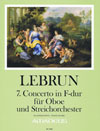 LEBRUN Concerto no. 7 in F major - piano red.