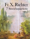RICHTER F.X. 7 Stringquartets op.5 - Score & Parts