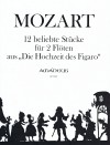 MOZART 12 Stücke aus ”Die Hochzeit des Figaros”