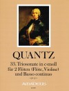 QUANTZ 33. Sonata a tre in C minor (QV 2:3)