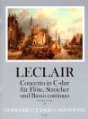 LECLAIR Concerto C major op. 7/3 - Score