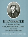 KIRNBERGER 6. Sonata G major and ”musical circle