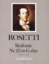 ROSETTI Symphony no. 22 G major (RWV A39) - Score