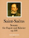 SAINT-SAENS Sonate op. 168 für Fagott und Klavier
