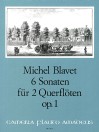 BLAVET 6 Sonatas op. 1 für 2 Querflöten
