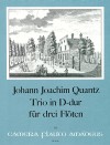 QUANTZ Trio in D major for three flutes (QV 3:3.2)