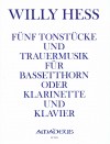 HESS W. 5 tonpieces and sadmusic op. 98 + op. 101