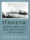 FÜRSTENAU Rondo brillant op.102 (2 flutes+piano)