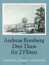 ROMBERG, A. 3 Duos op.62 für 2 Querflöten