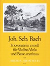 BACH J.S. Sonata a tre C minor (BWV 526)