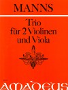 MANNS Trio op. 15 for two violins and viola