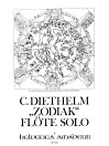 DIETHELM ”ZODIAK” op. 140 for flute solo