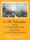 TELEMANN Solo and 2 Duos · TWV 40:1,107,111