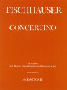 TISCHHAUSER Concertino für Klavier, KA m.2 Klavier