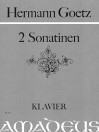 GOETZ Zwei Sonatinen op. 8 für Klavier