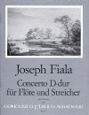 FIALA Flötenkonzert in D-dur -Erstdruck- Part.u.St